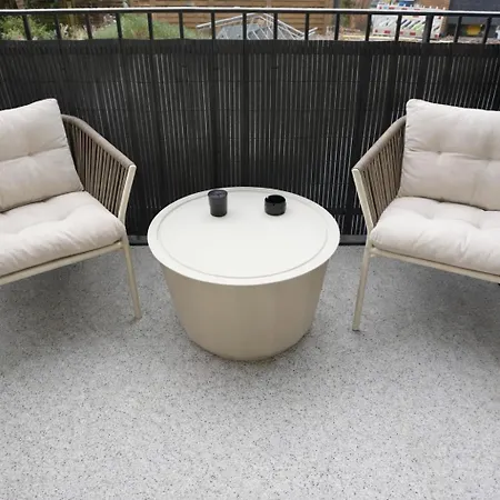 Apartmán Boutique Design - 53 Qm Mit Fussbodenheizung Und Balkon Lipsko