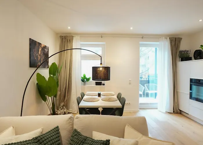 Apartmán Boutique Design - 53 Qm Mit Fussbodenheizung Und Balkon Lipsko