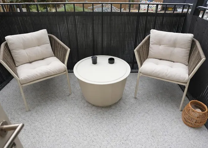 شقة Boutique Design - 53 Qm Mit Fussbodenheizung Und Balkon لبسيا