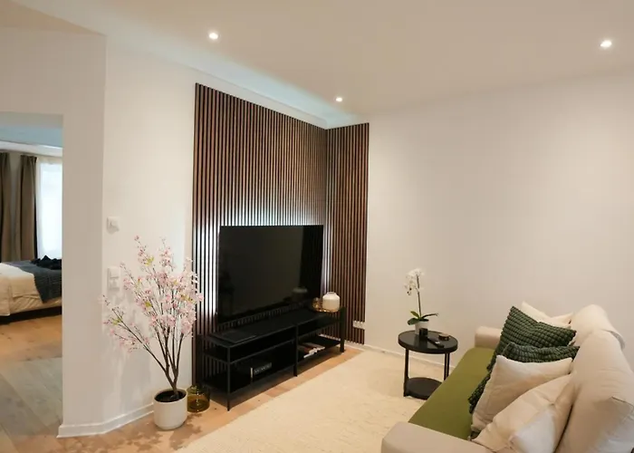 شقة Boutique Design - 53 Qm Mit Fussbodenheizung Und Balkon لبسيا